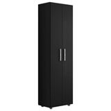 Armário Lavanderia Multiuso Beatriz 2 Portas Preto Fosco - Desk Design