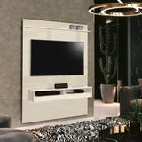 Painel Home Para Tv Até 50&quot; Turim 160cm Offwhite