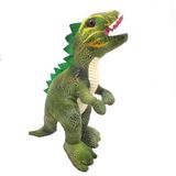 Dinossauro De Pelúcia Tiranossauro Green 30 Cm Altura