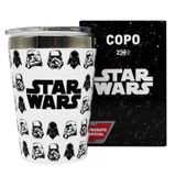 Copo Viagem Snap Stormtroopers e Darth Vader Star Wars 300ml