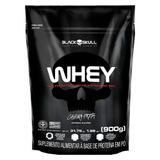100% Whey Hd Chocolate 900g Refil - Black Skull