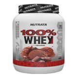 100% Whey Nutrata 900G Baunilha Nutrata