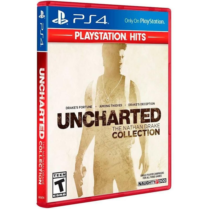 Jogo Uncharted: The Nathan Drake Collection Hits - Playstation 4 - Naughty Dog