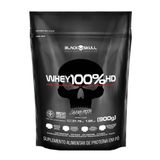 100% Whey Hd Baunilha 900g Refil - Black Skull