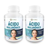 Kit 2x Ácido Hialurônico + Colágeno + Vitamina E + Vitamina