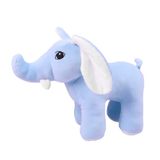 Pelucia Infantil Elefante Pipoca Azul W U Bichos De Pelucia