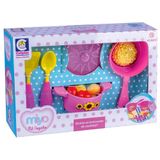 Conjunto Utensilios Infantil Miyo Kit Cozinha 12 Pecas Cotiplas