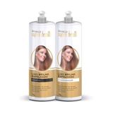 Shampoo + Condicionador Liso Brilho Espelhado Probelle 2l