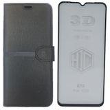 Kit Capa Carteira Compatível Motorola G10 G20 G30 + Película
