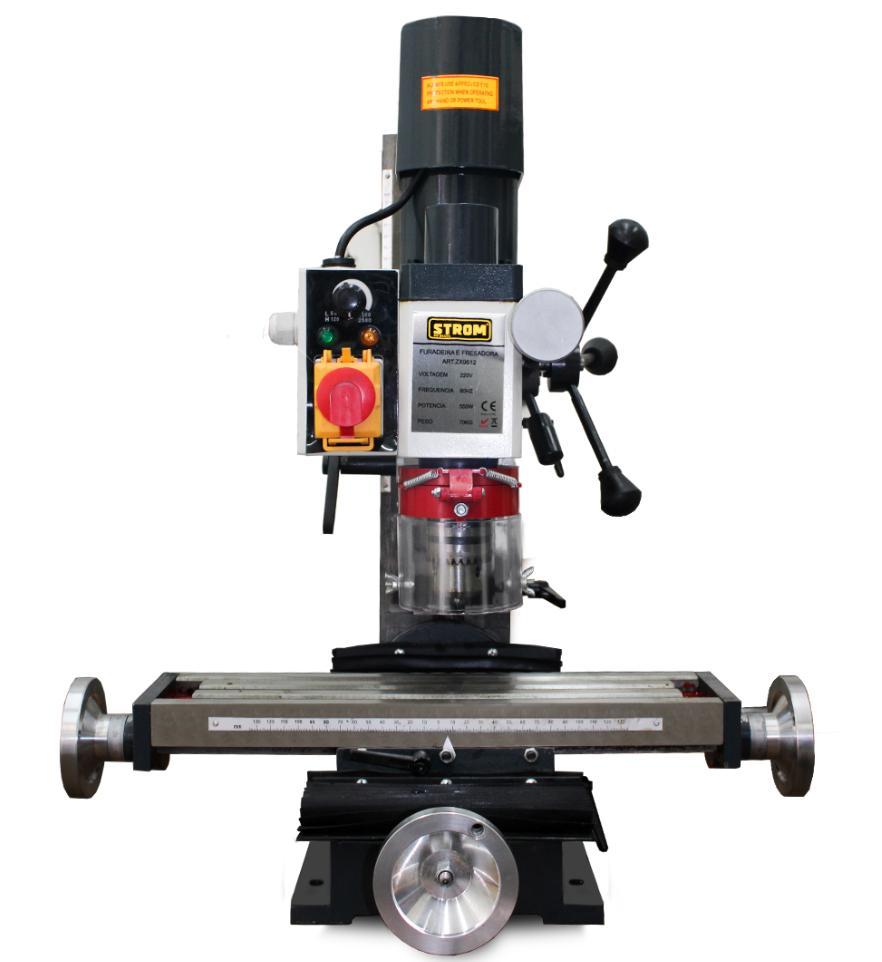 Fresadora E Furadeira De Coluna-zx9512 -220v - Strom - Carrefour