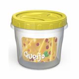 Pote Plástico Para Condimentos 750ml Tampa Com Rosca Queijo