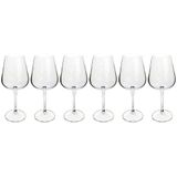 Conjunto De Taças Para Vinho Branco Bohemia Ardea 450 Ml Em Cristal 6 Peças