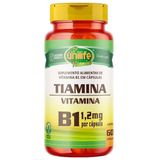 Vitamina B1 Tiamina Vegana 60 Cápsulas De 500mg