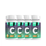 Vitamina C 100% 60 Capsulas 500 Mg 4 Unidades