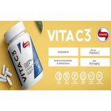 Kit Com 2 Vita C3 - Vitamina C Vitafor Com 60 Cápsulas