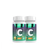 Vitamina C +100% 2 Unidades 500mg Com 60 Capsulas