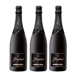 Cava Freixenet Cardón Negro Brut 750ml Kit 03 Unidades