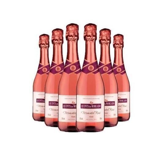 Espumante Moscatel Rosé Quinta Do Morgado 660ml - Kit 06 Un.