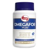 Ômegafor Plus 1000mg Vitafor 60 Cápsulas