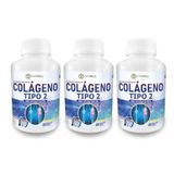 Kit 3x Colágeno Nao Desnaturado Tipo 2 360 Capsulas Tree