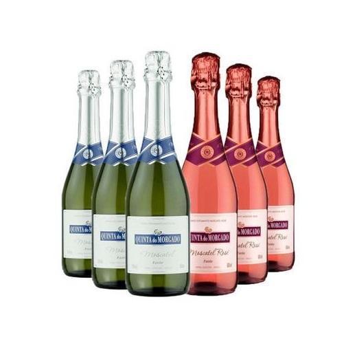 Espumante Moscatel E Rosé 660ml - Kit Misto 6 Unidades