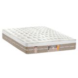 Colchão Super King Castor Silver Star Air Com Molas Ensacadas E Euro Pillow 32x193x203 Cm