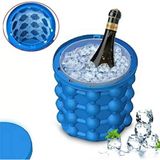 Balde Forma De Gelo Silicone Ice Magic Cube -