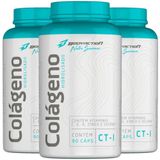 3x Colágeno Hidrolisado Ct-i C/ 90 Cápsulas Cada Bodyaction