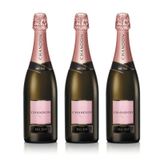 Kit 3 Espumantes Chandon Brut Rosé 750ml