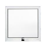 Janela De Alumínio Maxim Ar 60x60cm Magnum Atlântica Branco