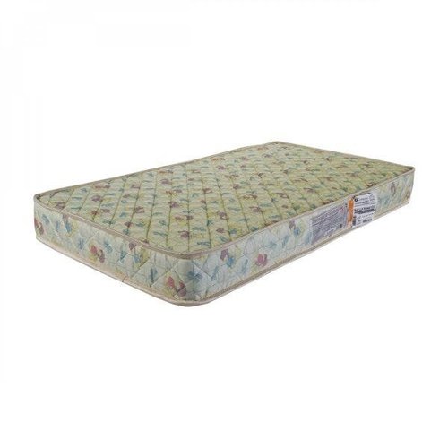 Colchão Berço Luckspuma Colchões D18 Baby Urso 70x130x10 Bege Urso Bordado