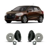 2 Batente Suporte Rolamento Dianteiro Gm Onix 2020 2021 2022