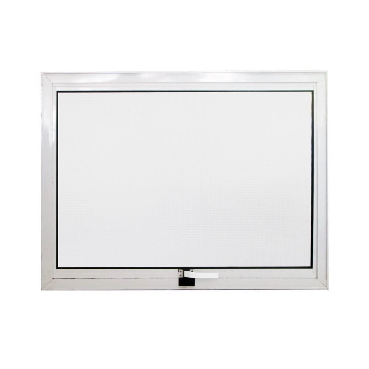 Janela De Alumínio Maxim Ar 80x80cm Magnum Atlântica Branco