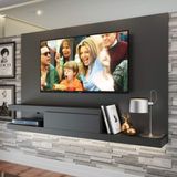 Painel para TV até 60 Polegadas 1 Gaveta Home Quiditá Grafite
