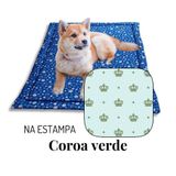 Colchonete Pet P Cães E Gatos 60x40 100% Pvc - Coroa Verde