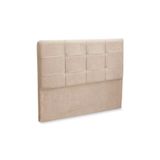 Cabeceira Casal Queen Cama Box 160 Cm London Bege - Js Móveis