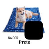 Colchonete Cama Pet Porte Médio 80x60 Impermeável - Preto