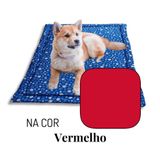 Colchonete Pet P Cães E Gatos 60x40 100% Pvc - Vermelho