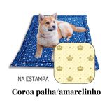 Colchonete Pet P Cães E Gatos 60x40 100% Pvc - Coroa Amarela