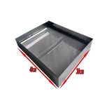 Escorredor Fritura Inox Bandeja 30x40x6cm Pastel Salgados