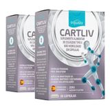 Kit 2 Caixas Equaliv Cartliv Colageno Tipo Ii 60 Cápsulas