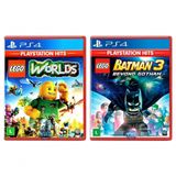 Lego Worlds + Lego Batman 3 Beyond Gotham - Ps4