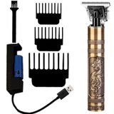 Maquina Acabamento Cabelo Barbeiro Profissional Vintage Dragão Bivolt