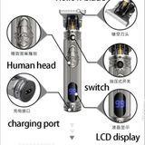 Maquina De Acabamento Profissional Kemei Km - 700h