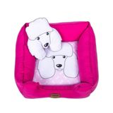 Caminha Pet Raças 60x60 Porte Pequeno Zíper - Poodle Pink
