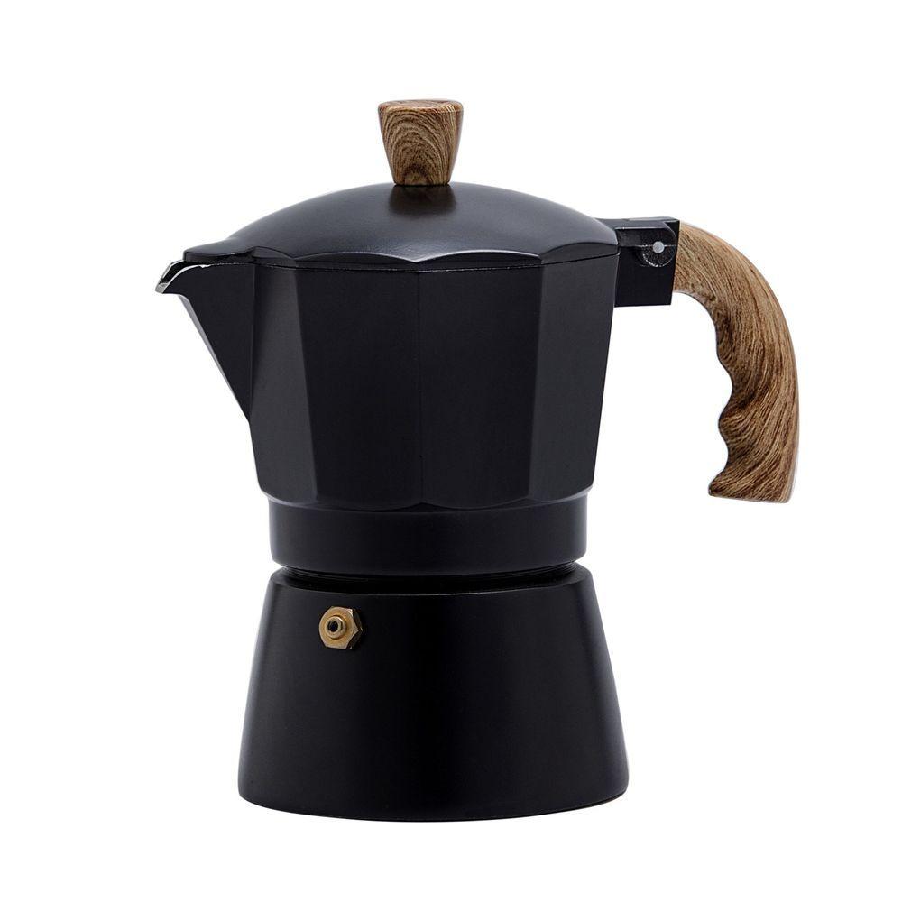 Cafeteira Italiana Oxford 150ml Preto - 117062