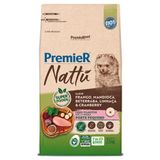 Ração Premier Nattu Cães Filhotes Raças Pq Mandioca 2,5kg