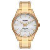 Relógio Orient Feminino Mgss1237 S1kx Dourado Analógico