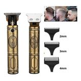 Maquina De Cabelo Barba Pezinho Profissional Retro