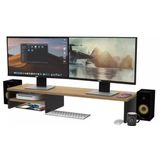 Suporte Dois Monitor Gamer Mesa Setup Home Office